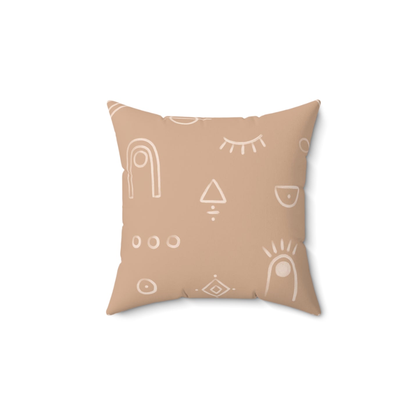 Desert Elements Polyester Square Pillow