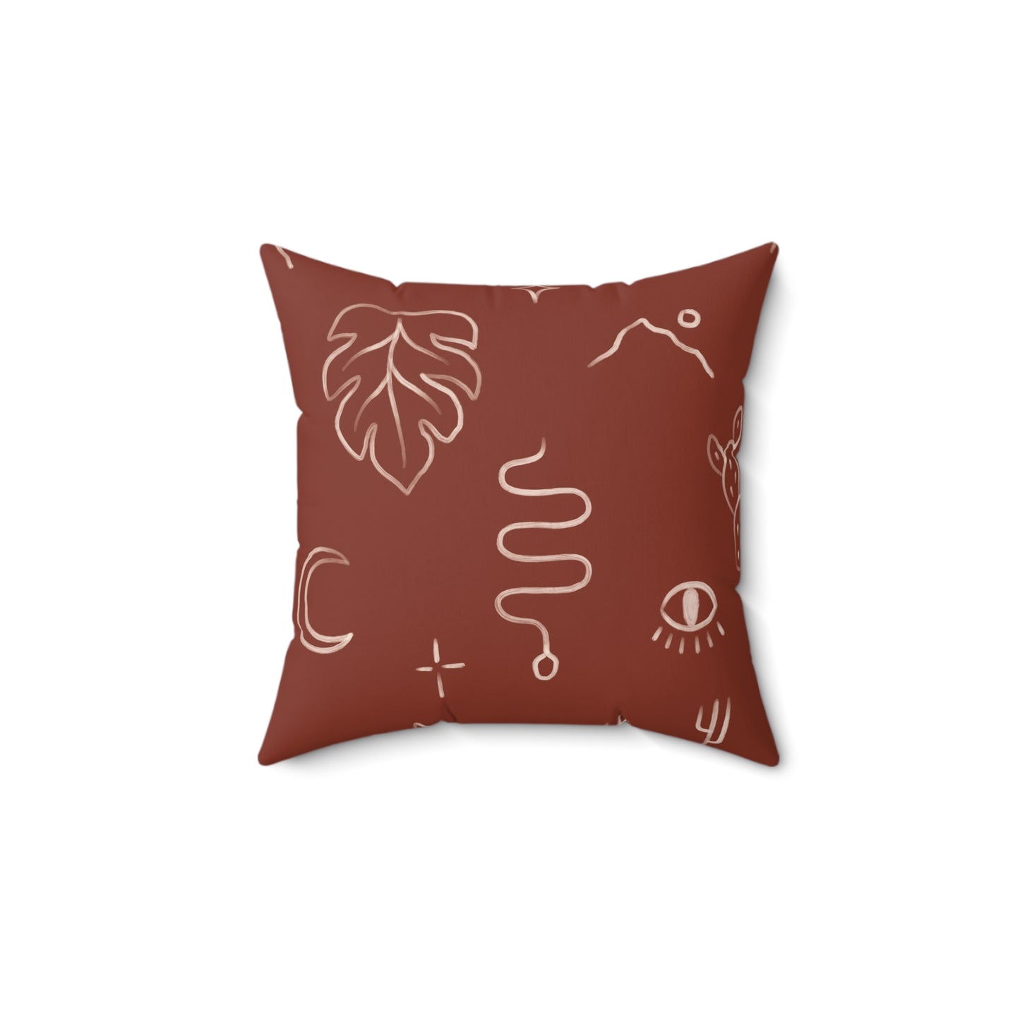 Desert Elements Polyester Square Pillow